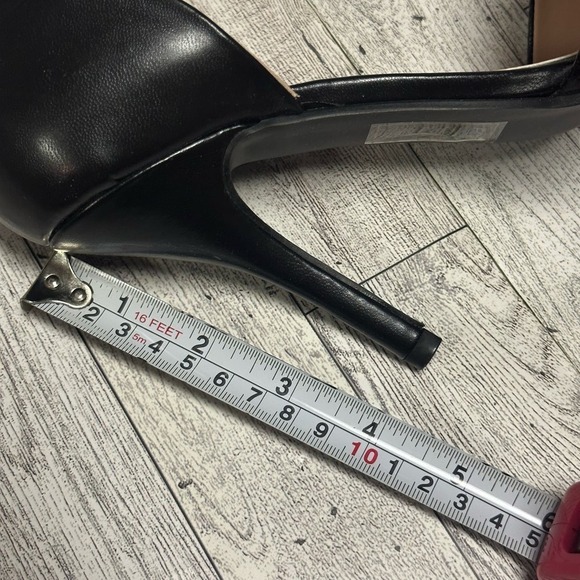 SS Signature | Arlene Black Snake Side Cut Out Heels | 8.5 - Picture 6 of 9